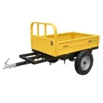 Remorca minitractor PROGARDEN RM500CT 4681000001, suporta 500 kg, 1 osie, prindere cupla, 4 prezoane, 120 kg