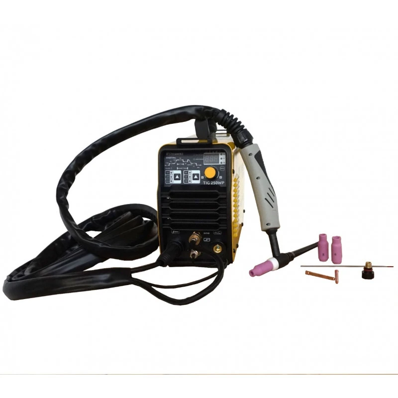 Invertor de sudura ProWELD TIG-250WP 4551TIG250WP, TIG, MMA, functie puls, profesional