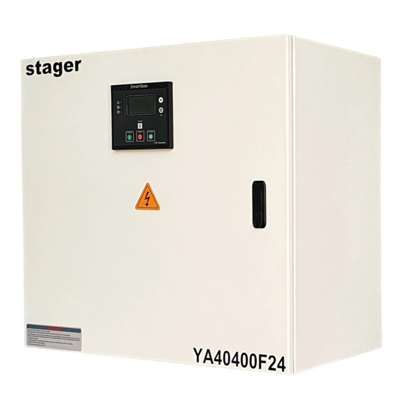 Automatizare trifazata STAGER YA40400F24 115800YA40400F24, 400 A, 24 Vcc, pentru generatoare diesel