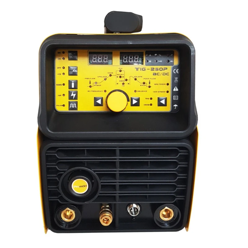 Invertor de sudura ProWELD TIG-250P AC/DC 4551TIG250PAD, TIG, MMA, profesional, sudura aluminiu