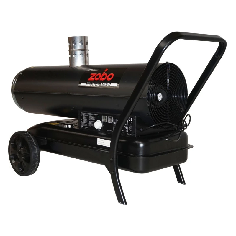 Tun de aer cald Zobo ZB-H170 4590005170, motorina, ardere indirecta, 50 kW
