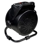 Aeroterma electrica Zobo ZB-ET3C 4590007003, 3 kW, elemente ceramice