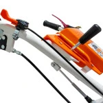 Motosapa RURIS 731ACC1, 8.5 CP, 208 cc, roti cauciuc + roti metalice 400 + rarita + plug + dispozitiv cartofi + cultivator