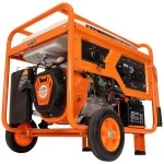 Generator de curent RURIS R-Power GE 9000 ATS, motor benzina, 4T, 445 CC, 15 CP, putere nominala 7000 W, AVR, 2 prize AC 220V