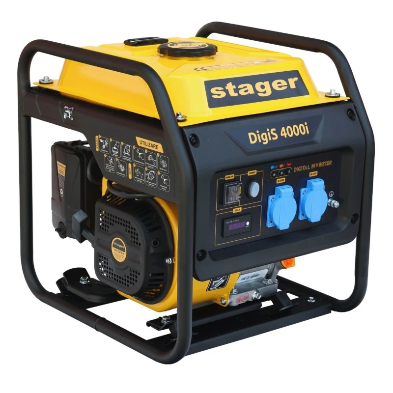 Stager DigiS 4000i Generator digital invertor open-frame 4kW, monofazat, benzina, G2