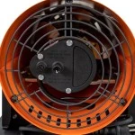 Tun de aer cald cu ardere directa RURIS Vulcano 5000S, motorina, 50 kW, debit aer 1100 mc/h, 170607 BTU, consum 4 l/h, rezervor 50 l, termostat