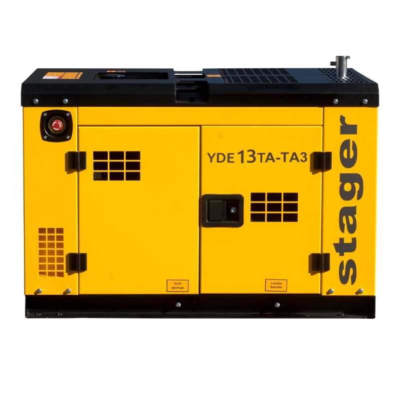 Generator insonorizat Stager YDE13TA-TA3 1158000013TATA3, diesel dual 10kW, 39A, 3000 rpm