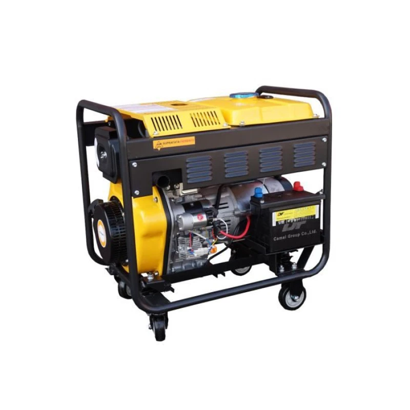 Generator STAGER YDE6500E 1158006500E, open frame, 5 kW, monofazat, diesel, pornire la cheie
