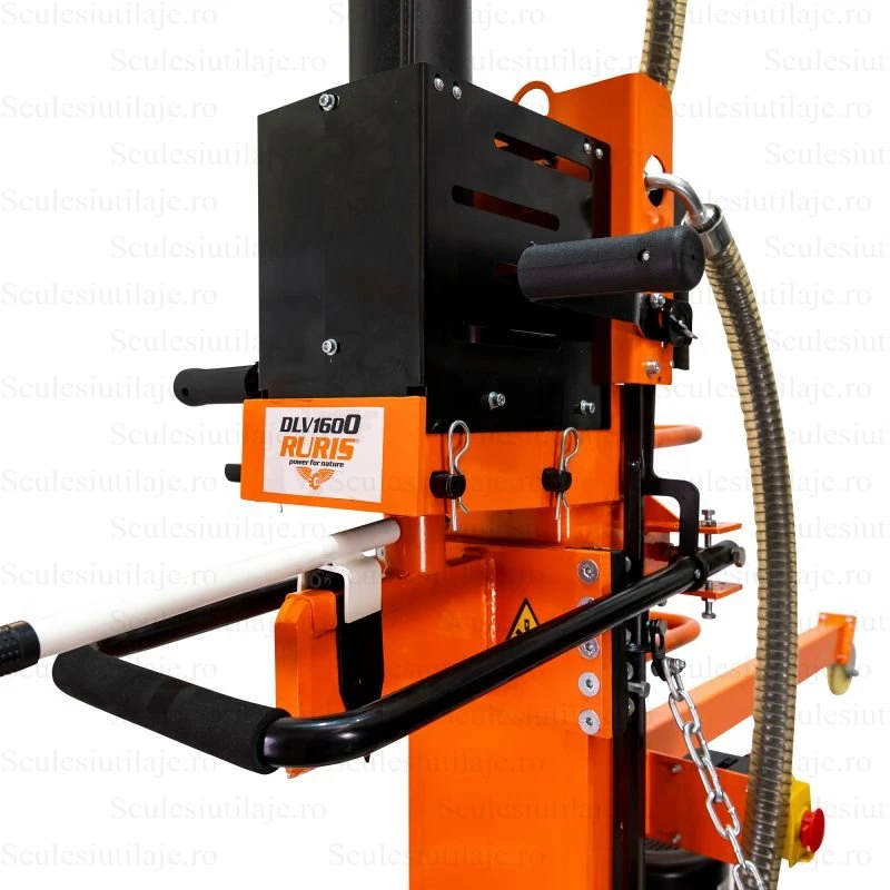 Despicator busteni vertical trifazic RURIS DLV 1600 16 Tone lungime maxima bustean 1060 mm putere 4300 W