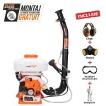 Atomizor RURIS A109S plus kit echipament de lucru profesional, 3 CP, 2 timpi, 41.5 cc