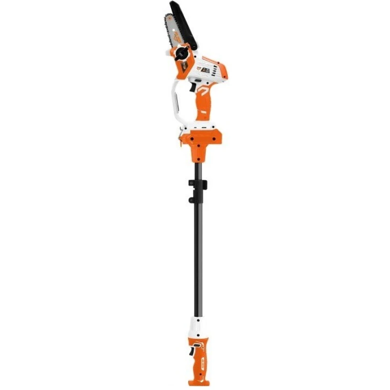 Electroferastrau telescopic pe acumulator RURIS 1424e, 20V, sina 10 cm, lant 3/8 inch, 1.3 mm, lungime brat 129-170 cm, fara acumulator, incarcator