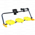ProGARDEN Cositoare frontala rotativa cu 3 discuri pentru minitractoare Campo T18