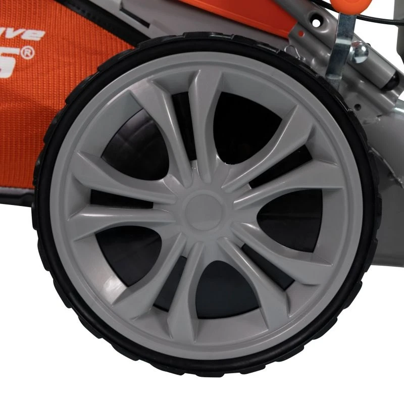 Masina de tuns iarba, pe benzina, RURIS RXM777, 4.5 CP, 159 CC, latime de lucru 51 cm, inaltime taiere 25-75 mm, sac colector 65 litri