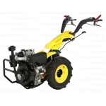ProGARDEN Campo U12E motocultor multifunctional 12CP, diesel, pornire electrica, 3+2 viteze, reductor + FT90 freza tractata 900mm + BC12M bara cosire mobila 120cm
