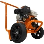 Motopompa pentru irigatii prin coloana RURIS MP200XR, motor benzina General Engine, 4 timpi, 196 CC, 6.5 CP, absorbtie 8 m, refulare verticala 65 m