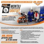 Atomizor RURIS A109S plus kit echipament de lucru profesional, 3 CP, 2 timpi, 41.5 cc