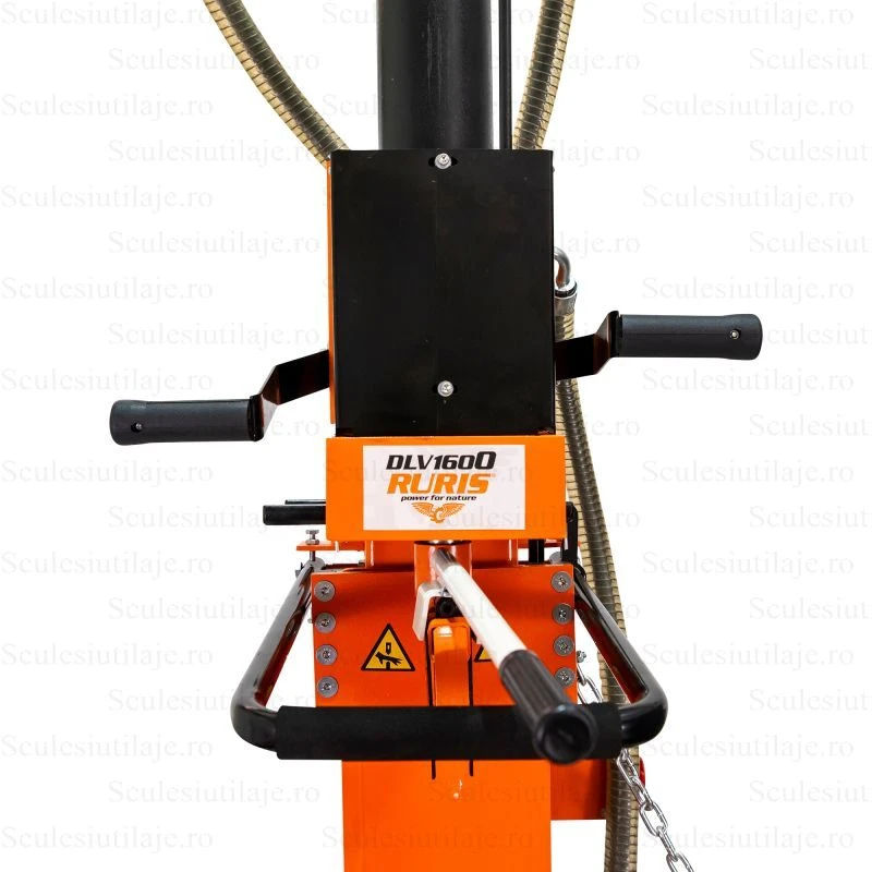Despicator busteni vertical trifazic RURIS DLV 1600 16 Tone lungime maxima bustean 1060 mm putere 4300 W