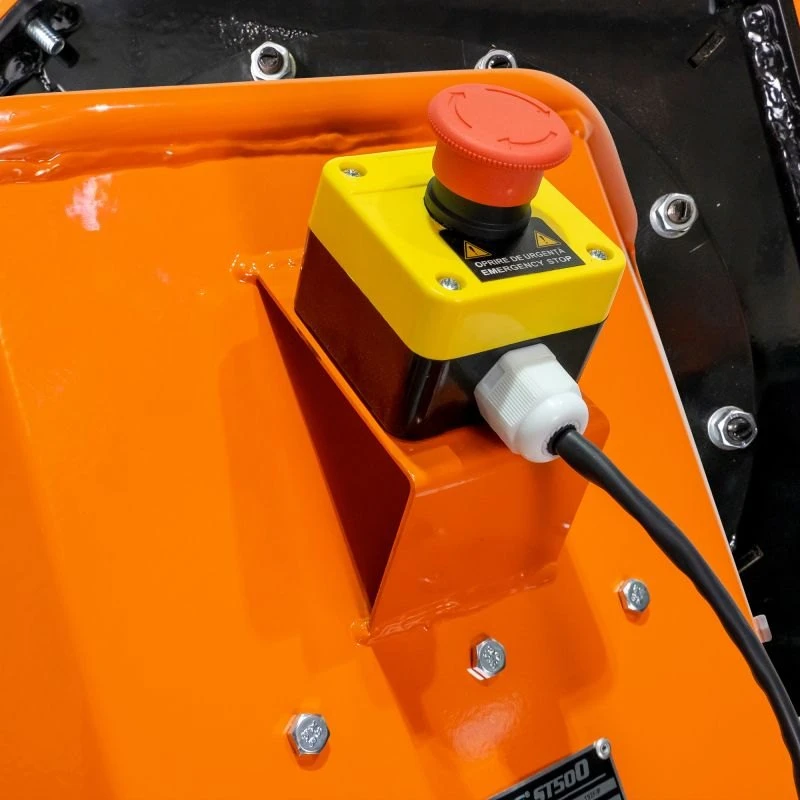 Tocator de crengi si resturi vegetale RURIS ST500, motor benzina, 4T, 459 CC, 15 CP, viteza cutite 3000 rpm, diametru maxim taiere 100 mm, cu jgheab