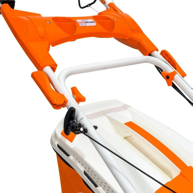 Masina de tuns iarba, pe benzina, RURIS RX444S, 4.6 CP, 166 CC, Honda, latime de lucru 51 cm, inaltime taiere 25-75 mm, sac colector 65 litri