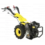 ProGARDEN Campo U12E motocultor multifunctional 12CP, diesel, pornire electrica, 3+2 viteze, reductor + BC120M bara cosire mobila 120cm