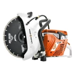 Masina de taiat beton RURIS RTX600, motor benzina 2T, 58 CC, 3.3 CP, diametru disc 300 mm, adancime maxima taiere 100 mm, 4800 rpm