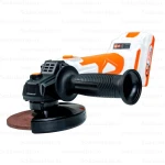 Polizor unghiular cu acumulator RURIS RMX4125 Power Alfa Up 4125RMA2024, 2600-8500 rpm, disc 125 mm, acumulator Li-Ion 20V, 2Ah, incarcator