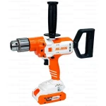 Masina de gaurit multifunctionala pe acumulator RURIS RMX1390 Power Alfa UP, 130 Nm, 2 viteze, 0-1200 rpm, mandrina 3-16 mm, 1 x acumulator 20V, 2Ah, incarcator