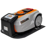 Robot de tuns gazon RURIS RXR1550 1550RXR2023, latime de lucru 180 mm, suprafata de lucru 1500 mp, acumulator Li-Ion, 20V, 5Ah