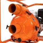 Motopompa pentru ape murdare RURIS MP100, motor benzina General Engine, 4 timpi, 212 CC, 7 CP, absorbtie 8 m, refulare verticala/orizontala 25/250 m