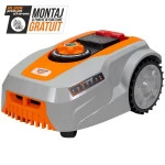 Robot de tuns gazon RURIS RXR1550 1550RXR2023, latime de lucru 180 mm, suprafata de lucru 1500 mp, acumulator Li-Ion, 20V, 5Ah