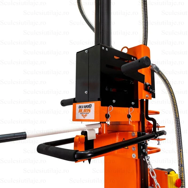 Despicator busteni vertical monofazat RURIS DLV 1200 12 Tone lungime maxima bustean 1060 mm putere 3000 W