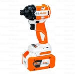 Masina de insurubat cu impact cu acumulator RURIS RMX2300 Power Alfa Up 2300RMA2024, hex 1/4, 230 Nm, 3300 rpm, 4500 bpm, 1xLi-Ion 20V/2Ah, incarcator