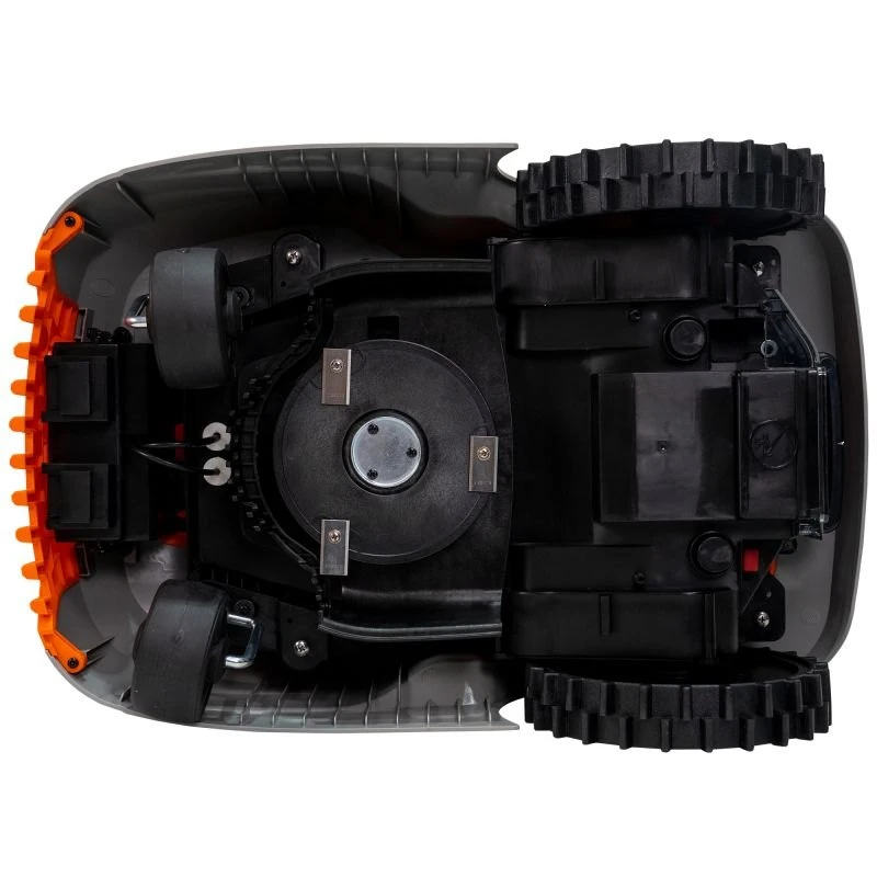 Robot de tuns gazon RURIS RXR1550 1550RXR2023, latime de lucru 180 mm, suprafata de lucru 1500 mp, acumulator Li-Ion, 20V, 5Ah