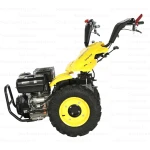 ProGARDEN Campo U16E motocultor multifunctional 14CP, benzina, EU V, pornire electrica, 3+2 viteze, reductor + FT90 freza tractata 900mm + BC120M bara cosire mobila 120cm