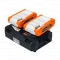 Kit 2 acumulatori + incarcator dublu RURIS Alfa UP 4444e 20 V