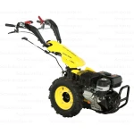 ProGARDEN Campo U16E motocultor multifunctional 14CP, benzina, EU V, pornire electrica, 3+2 viteze, reductor + FT90 freza tractata 900mm + BC120M bara cosire mobila 120cm