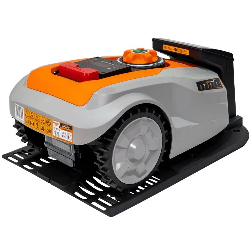 Robot de tuns gazon RURIS RXR1550 1550RXR2023, latime de lucru 180 mm, suprafata de lucru 1500 mp, acumulator Li-Ion, 20V, 5Ah