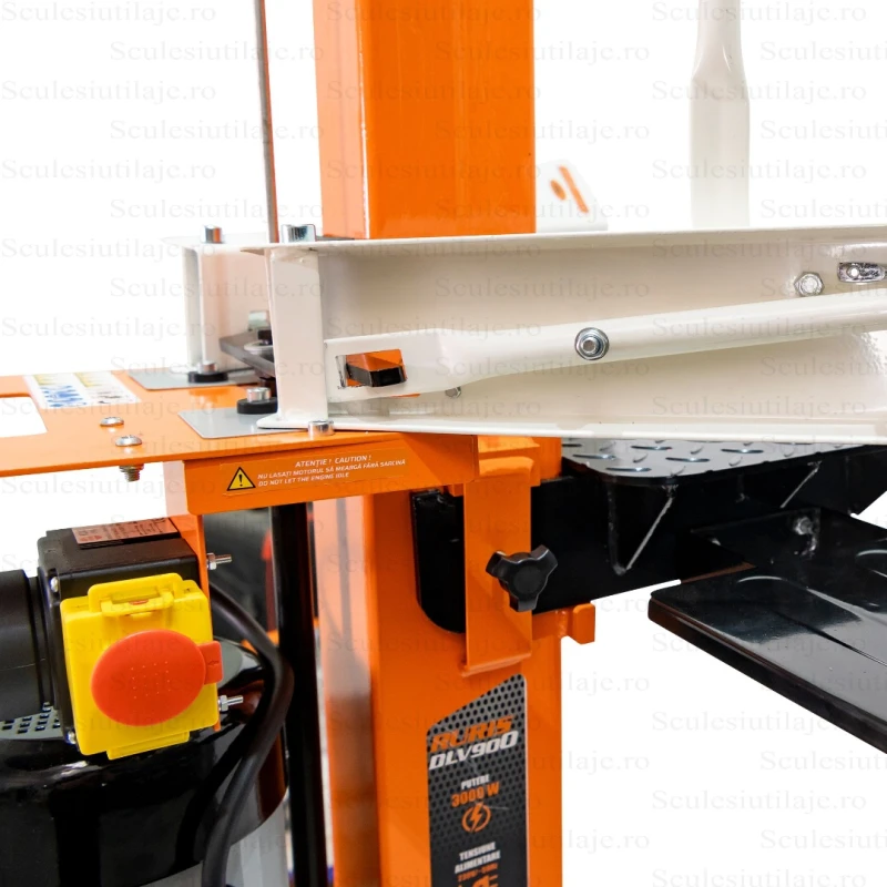 Despicator busteni vertical monofazat RURIS DLV 900 9 Tone lungime maxima bustean 550 mm putere 3000 W