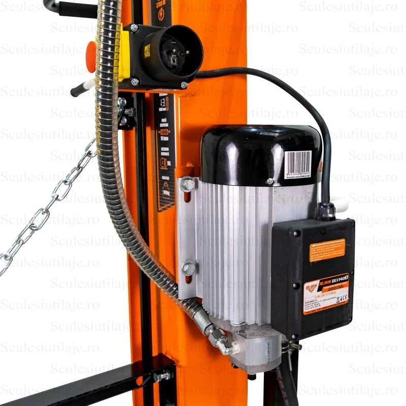 Despicator busteni vertical monofazat RURIS DLV 1400 14 Tone lungime maxima bustean 1060 mm putere 3700 W