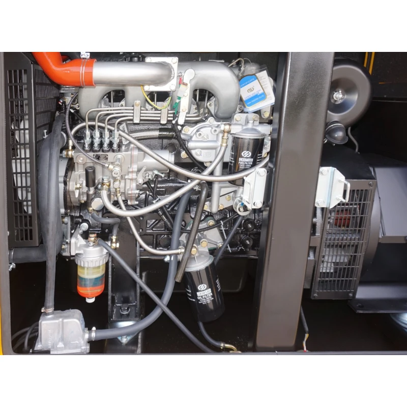 Generator insonorizat STAGER YDY61S3 1158000061S3, diesel, trifazat, 55 kVA, 79 A, 1500 rpm