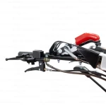 Motocultivator RURIS 1077, Motor Loncin 16 CP, 420cc, 3+3 viteze, diferential, pornire la cheie, iluminare LED, roți 20x10-10, frana hidraulica, accesorii, lama de cosit 1110 mm, freza tractata, plug