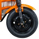 Triciclu Electric Cargo RURIS Pilot 3120A, 2000W, 72V 45Ah, Autonomie 70 km, Utilitar, Sarcina 542 kg, viteza maxima de 25 km/h, conform reglementarilor UE, fara permis, alb