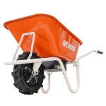 Roaba Autopropulsata Electrica RURIS RTS 2000 – Motor 500W, Baterie 24V/12Ah, Autonomie 8h, Capacitate 150 kg, Basculare Manuala
