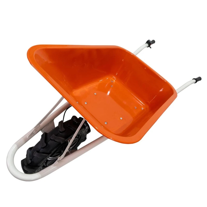 Roaba Autopropulsata Electrica RURIS RTS 2000 – Motor 500W, Baterie 24V/12Ah, Autonomie 8h, Capacitate 150 kg, Basculare Manuala