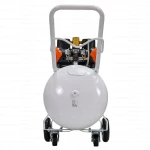 Compresor Silentios RURIS Silent Power 10000 OilFree – 3000W, 100L, 528 l/min, 8 Bar, Fara Ulei, 2 Cilindri, 2 Iesiri, Protectii Multiple