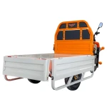 Triciclu Electric Cargo RURIS Pilot 3120A, 2000W, 72V 45Ah, Autonomie 70 km, Utilitar, Sarcina 542 kg, viteza maxima de 25 km/h, conform reglementarilor UE, fara permis, alb