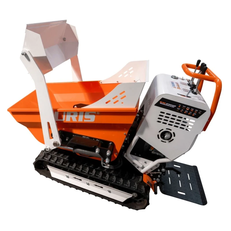 RURIS RTS 8000 – Incarcator Frontal cu Motor Briggs & Stratton 130G, 9 CP, Cutie Automata, senile, 600 kg Capacitate, Cuva 1040x730x590 mm