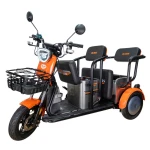 Triciclu Electric RURIS Pilot 3020G, Motor Electric 2000W, Baterie Plumb-Acid 60V 20Ah, Autonomie pana la 50 km, Viteza maxima 25 km/h, Capacitate 286 kg, Gri
