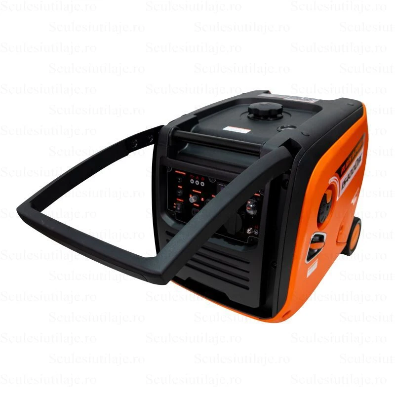 Generator Invertor RURIS R-Power IS4000RC, 4000W, 5.5 CP, 2 x 230V, Pornire Electrica + Telecomanda, Rezervor 12L, Silentios