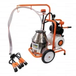 Mulgatoare RURIS Fagaras Lact 702, 1 post, bidon inox 30L, 550W